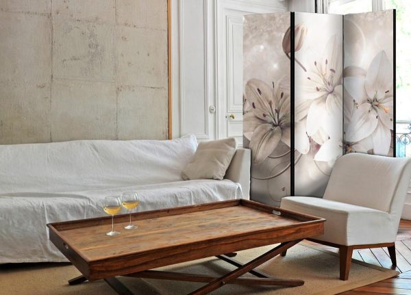 Room Divider - Diamond Lilies