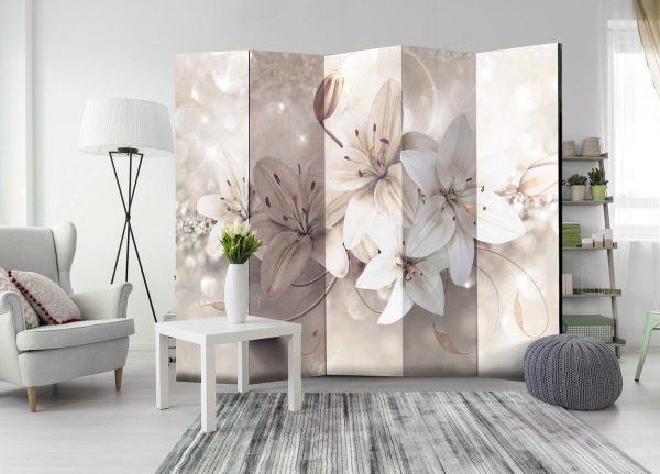 Room Divider - Diamond Lilies II