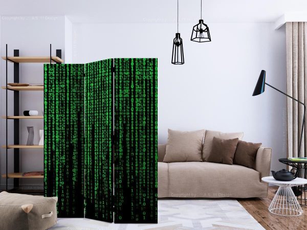 Room Divider - Digital Rain