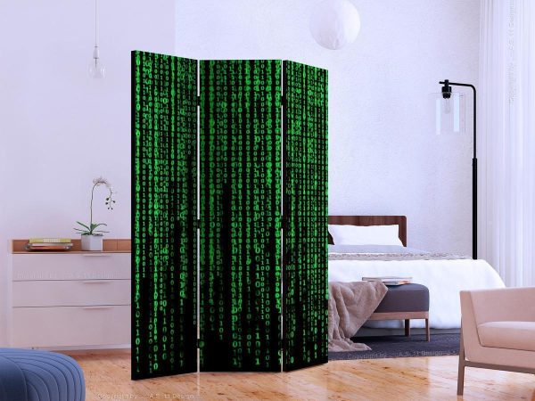 Room Divider - Digital Rain