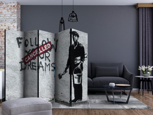 Room Divider - Dreams Cancelled (Banksy) II
