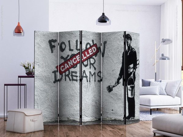 Room Divider - Dreams Cancelled (Banksy) II