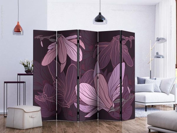 Room Divider - Dreamy flowers II