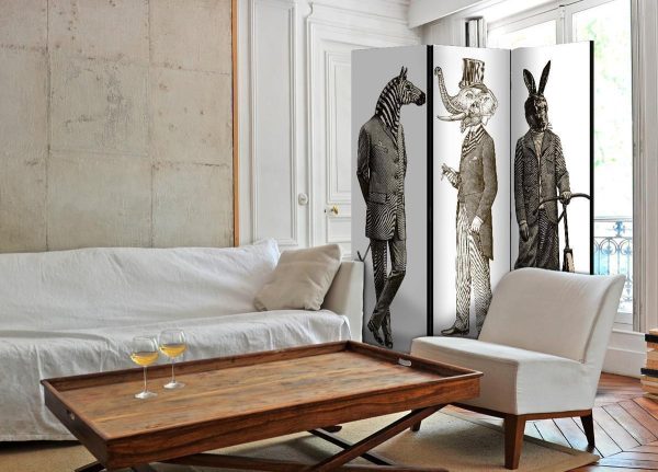 Room Divider - Elegant Zoo