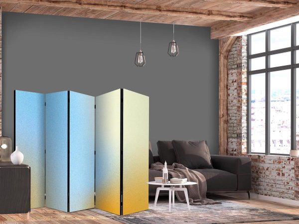 Room Divider - Energetic Gradient - Gradient Composition in Vibrant Colors