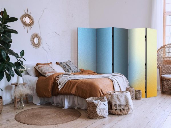 Room Divider - Energetic Gradient - Gradient Composition in Vibrant Colors