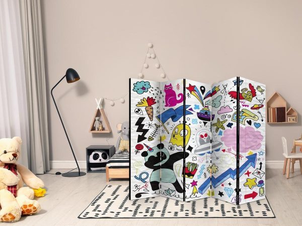 Room Divider - Energetic Panda II