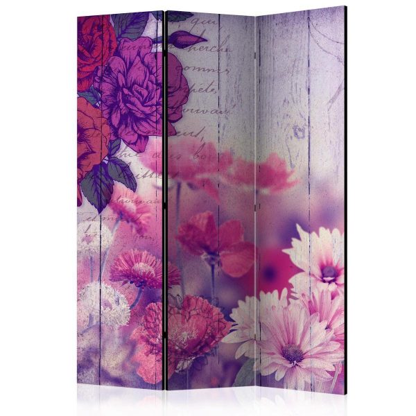 Room Divider - Flowers Memories