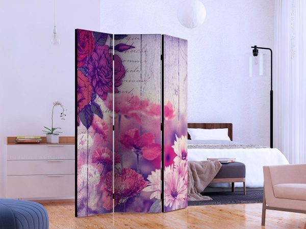Room Divider - Flowers Memories