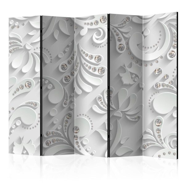 Room Divider - Flowers in Crystals II