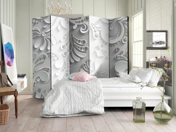 Room Divider - Flowers in Crystals II