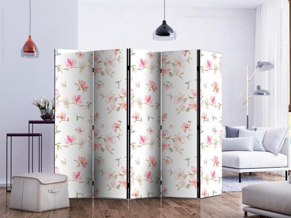 Room Divider - Fresh Magnolias II