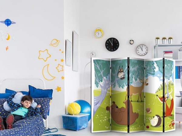 Room Divider - Funny animals II
