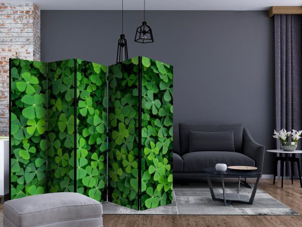 Room Divider - Green Clover II