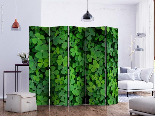 Room Divider - Green Clover II