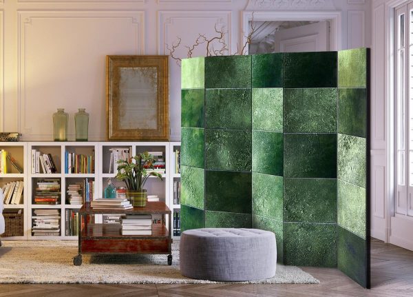 Room Divider - Green Puzzle II
