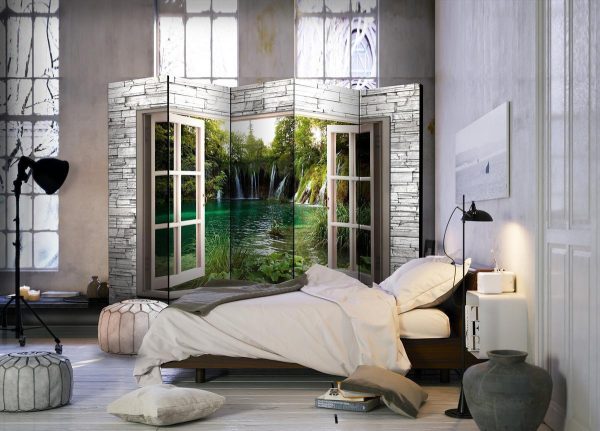 Room Divider - Green Treasure II