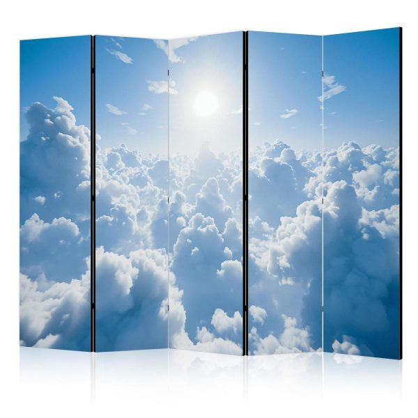 Room Divider - Heavenly Calm: Warm Rays of the Sun