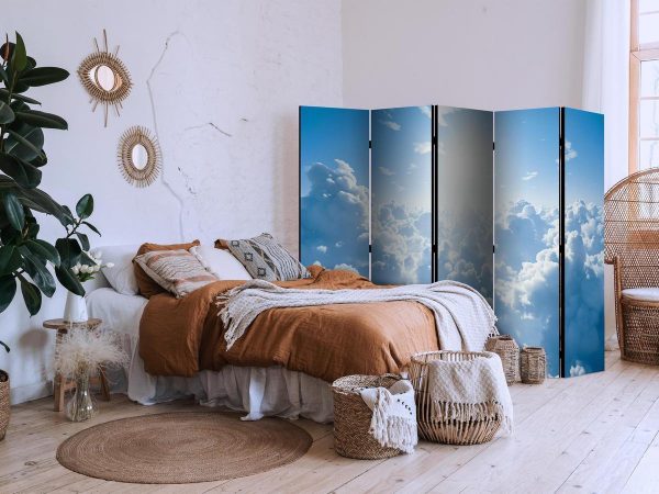 Room Divider - Heavenly Calm: Warm Rays of the Sun