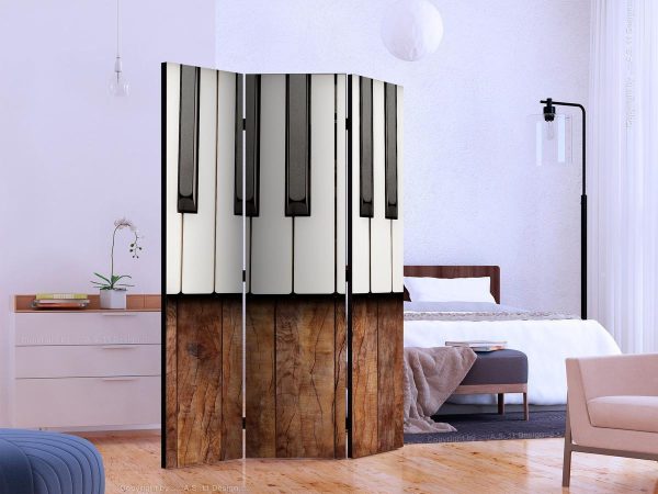 Room Divider - Inspired by Chopin - mahogany