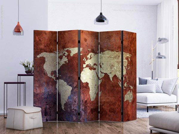 Room Divider - Iron continents II