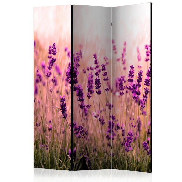 Room Divider - Lavender in the Rain