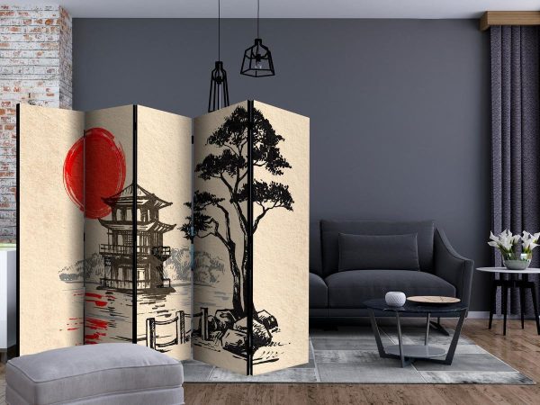 Room Divider - Little House by the Pond II