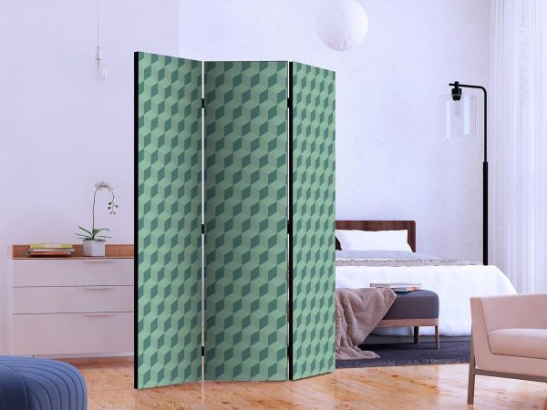 Room Divider - Monochromatic cubes