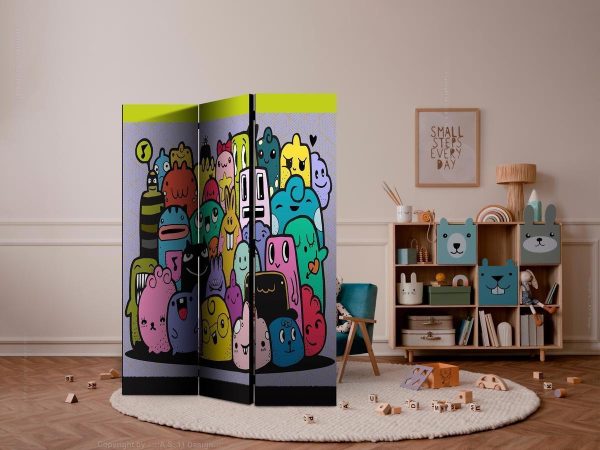 Room Divider - Monsters from 3rd C Grade