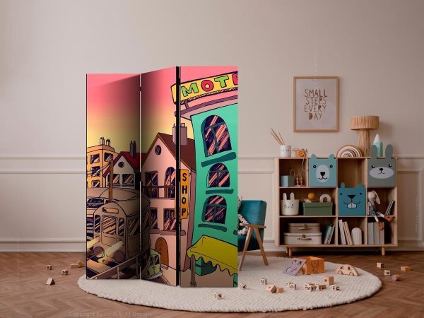 Room Divider - Morning in a city