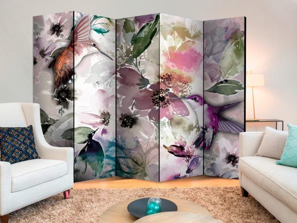 Room Divider - Nature in Watercolor II