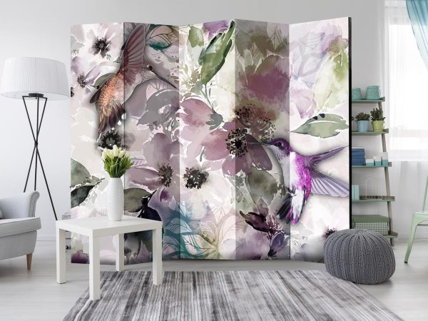 Room Divider - Nature in Watercolor II