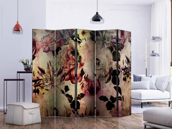 Room Divider - Nostalgia Flowers II