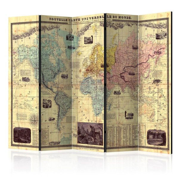 Room Divider - Nouvelle Carte Du Monde