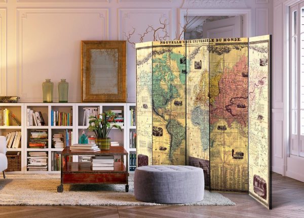 Room Divider - Nouvelle Carte Du Monde