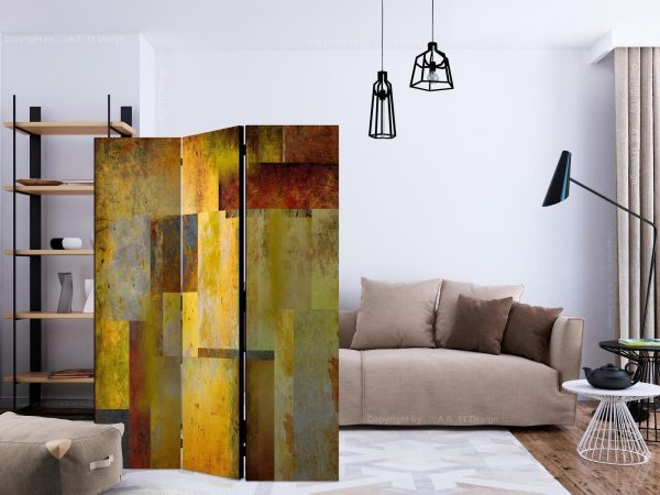 Room Divider - Orange Hue of Art Expression - Image 2