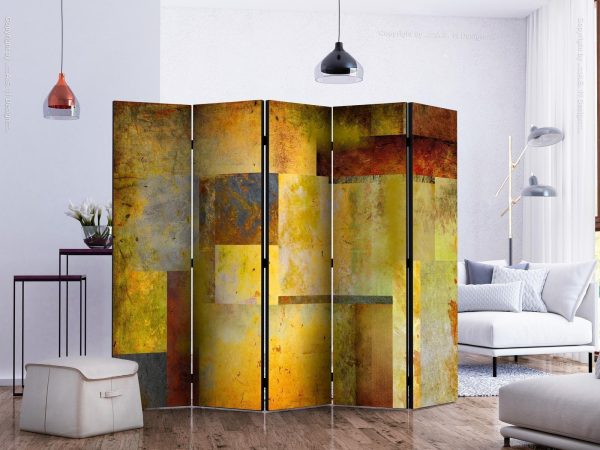 Room Divider - Orange Hue of Art Expression II - Image 3