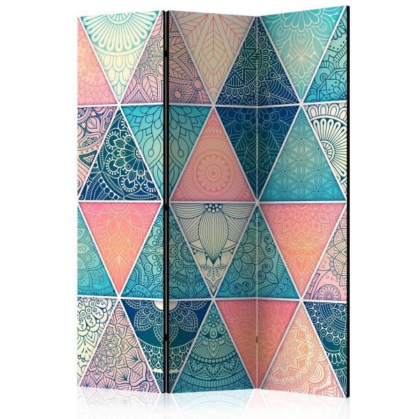 Room Divider - Oriental Triangles
