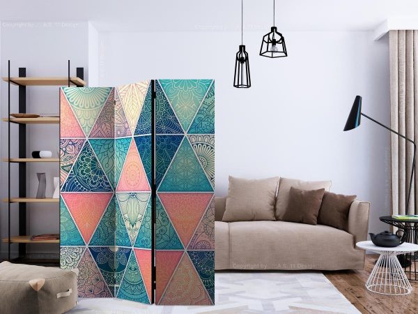 Room Divider - Oriental Triangles