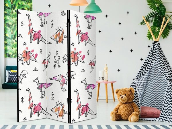 Room Divider - Origami Dinosaurs