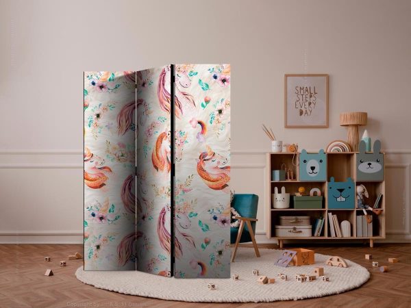Room Divider - Pastel Unicorns
