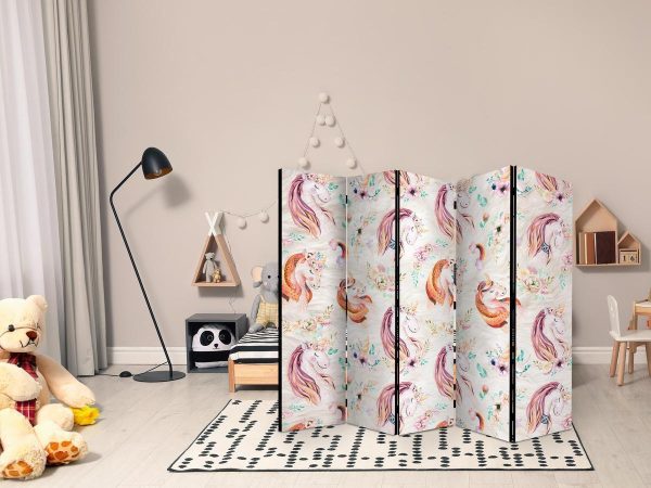 Room Divider - Pastel Unicorns II