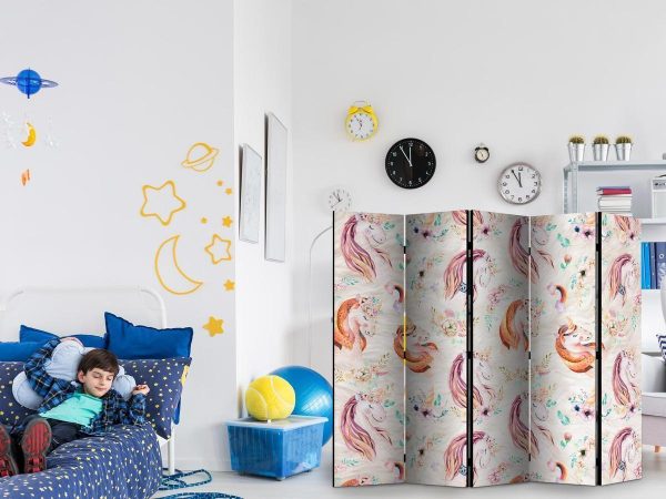 Room Divider - Pastel Unicorns II