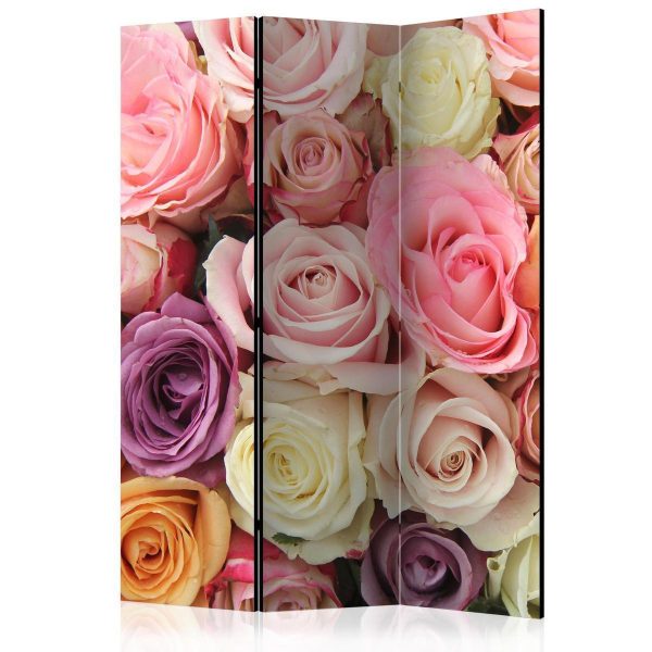 Room Divider - Pastel roses