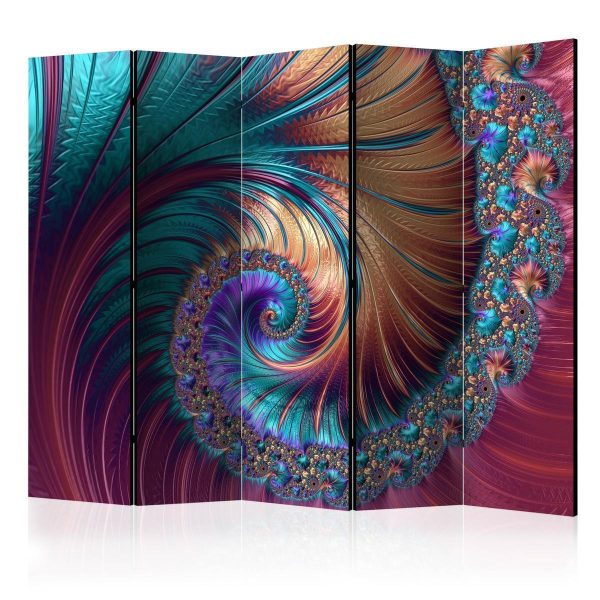 Room Divider - Peacock Tail II