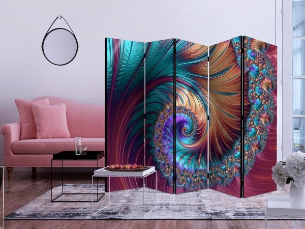 Room Divider - Peacock Tail II