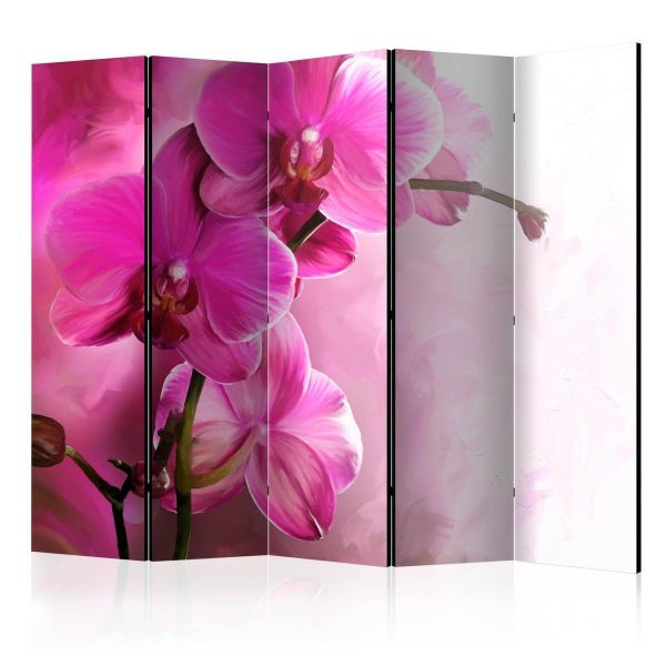 Room Divider - Pink Orchid II