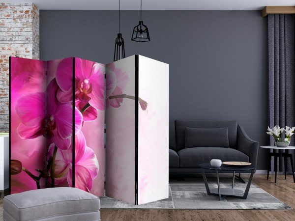 Room Divider - Pink Orchid II