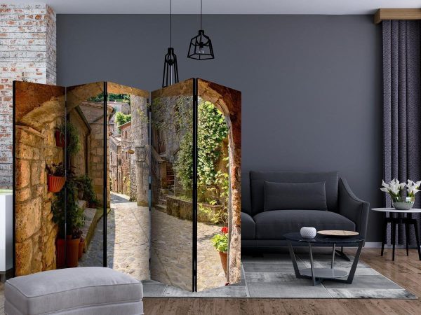 Room Divider - Provincial alley in Tuscany II