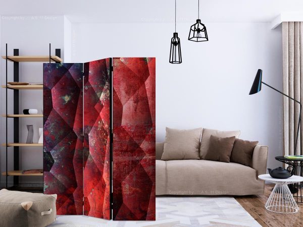 Room Divider - Purple Relief